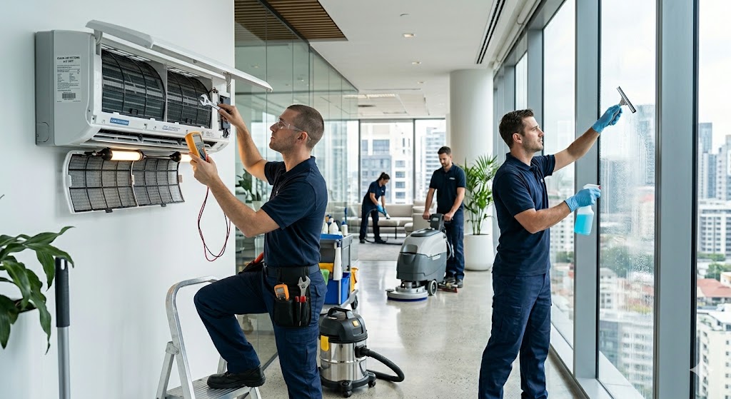 غسيل تكييفات وتنظيف منازل