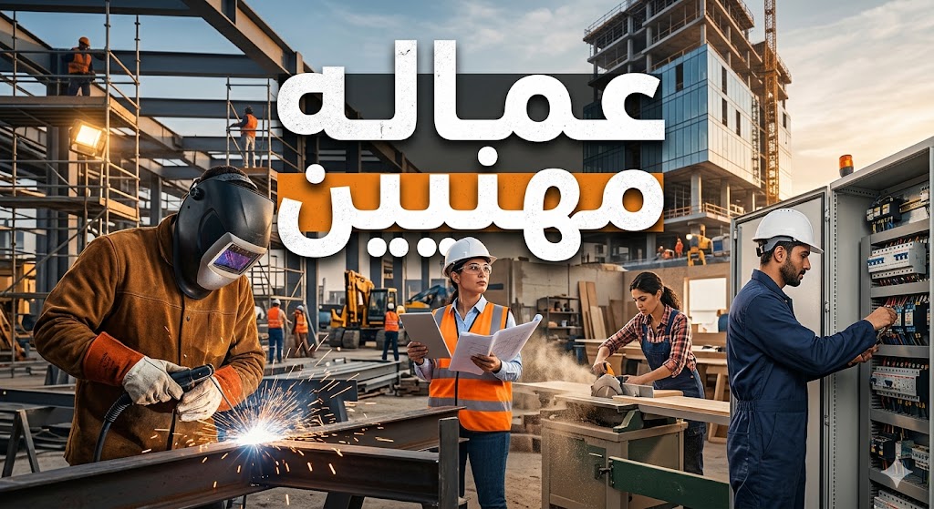 مهنيين وعمال